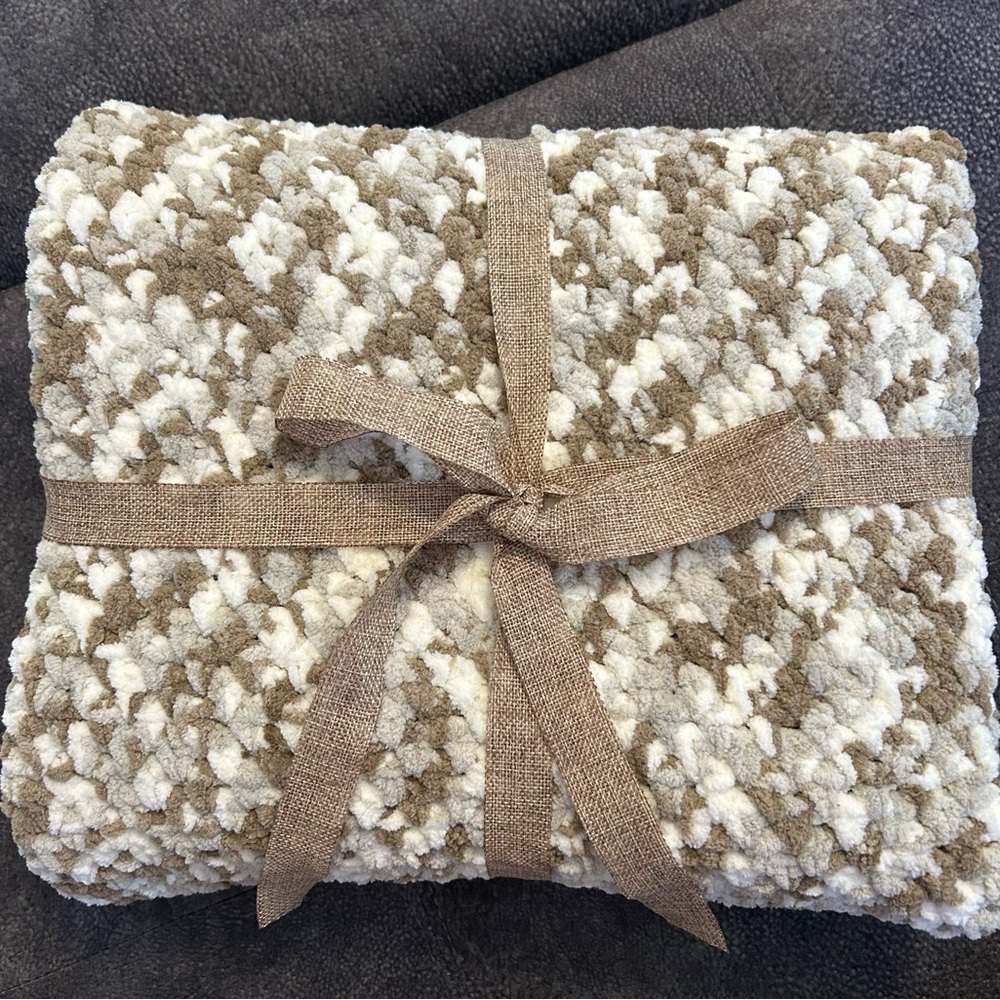 Handmade Bernat Baby Blanket